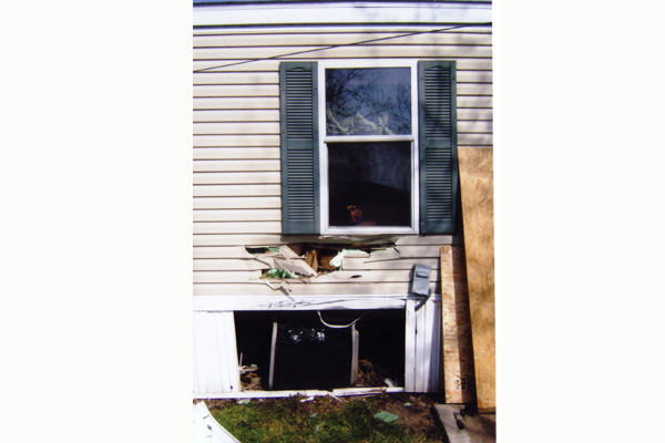 exterior damage repair manufactured home